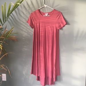 Very soft and flattering dress.